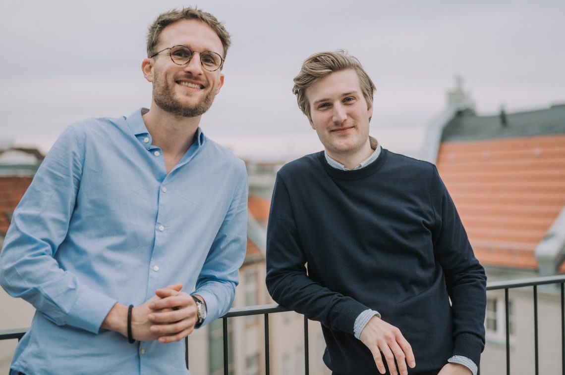 Co-founders Fabian Niedballa and Henrik Sch